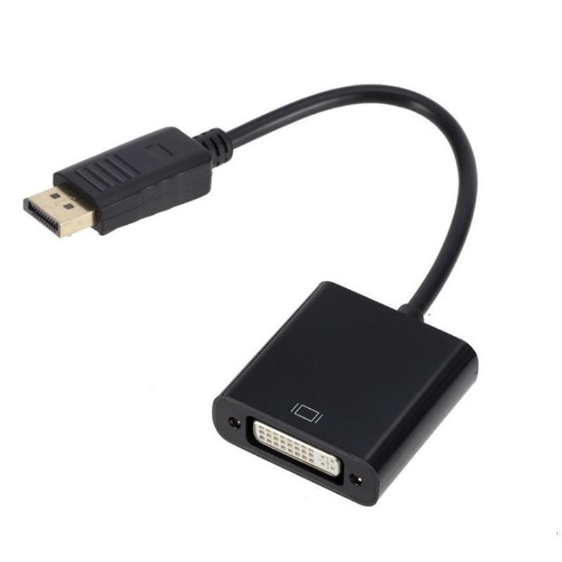 DisplayPort DP Male to DVI Female Display Port Adapter Cable Converter HD 1080P - Aimall