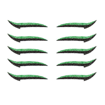 Reusable Eyeliner Stickers Makeup Eye shadow Glitter Eye Cosmetic Eyeliners - Aimall