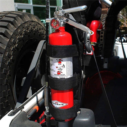 Auto Car Fire Extinguisher Mount Holder Strap Fixing Belt Car Fire Extinguisher