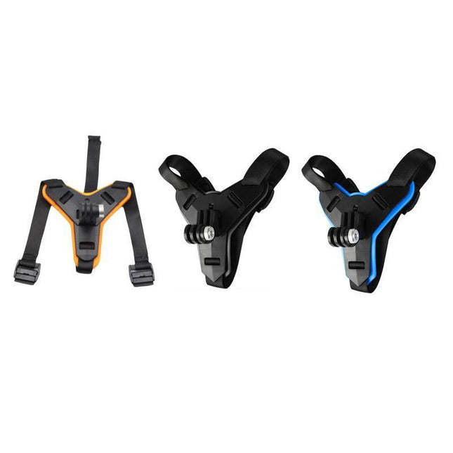 Helmet Chin Mount Holder Motorcycle Strap For GoPro Hero 9/8/7/6/5 Sports Camera - Aimall