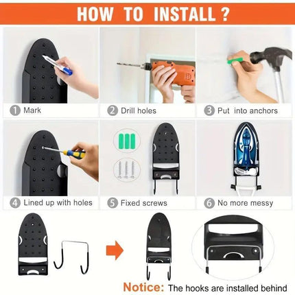 Iron Stand Double Hook Storage Rack Hanging Iron Holder for Home Organisation