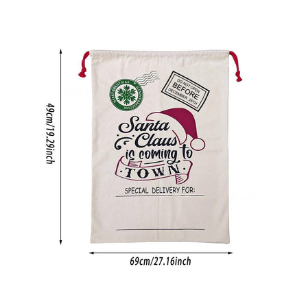 Large Christmas Sacks Jumbo Large Santa Gift Sack Bag Gifts Stocking Present Bag