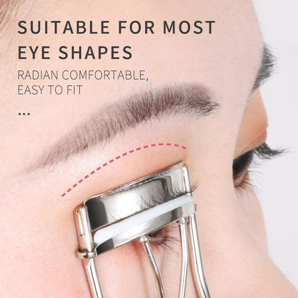 2024 Professional Handle Eyelash Curler Makeup Tool Easy Grip Long Lasting Curl - Aimall