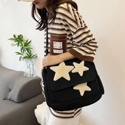 Japanese Style Female Pentagram Crossbody Bag Casual Shoulder Messenger Bag