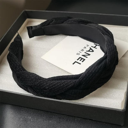 4Colours Women Braided Plait Plaited Elastic Hair Accessories Band Headband - Aimall