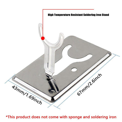 10pcs Soldering Iron Stand Y Type Fixed Plate Holder Soldering Iron Station Set