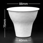 50pcs Disposable Ice Cream Cups Sugarcane Pulp Dessert Cups Party Serving