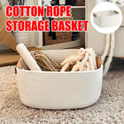 Storage Box Cotton Rope Basket Organizer Miscellaneous Storage Basket for Home