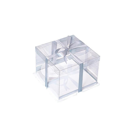 20 PCS Clear Treat Box Box Portable Cake Display Transparent Birthday Cake - Aimall