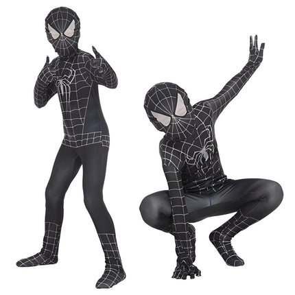 Spider Tight Man Jumpsuit Set Miles Clothes Expedition Adult Kids Halloween Costume Gwen AU - Aimall