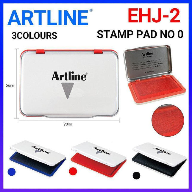 Artline Stamp Pad Inkpad Rubber Stamp Baby Finger Craft Hand Foot Print Ink Au - Aimall