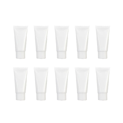 10x Soft Cosmetic Tubes for Face Wash Hand Cream Lotion Packaging Containers