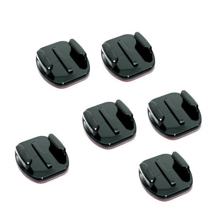 5 x Flat GoPro 3M Adhesive Mount For ALL Go Pro Hero Cameras - Sticky Mount - Aimall