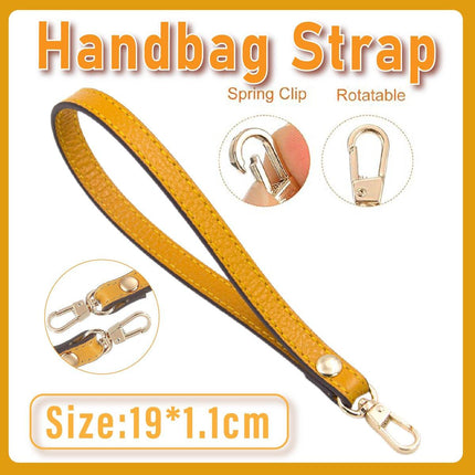 Adjustable Leather Replacement Wrist Strap for Wallets Handbags and Clutches