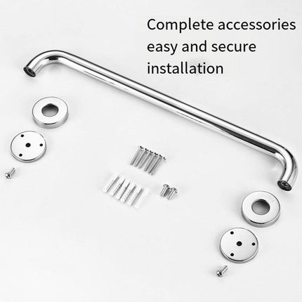 2X Stainless Steel Bathroom Shower Grab Bar Safety Handrail Wall Support Handle