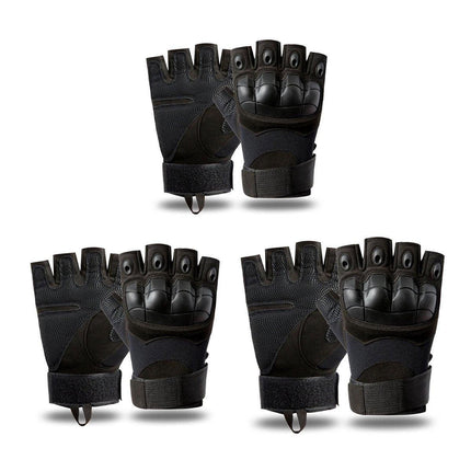 Men Half Finger Gloves Cycling Sport Anti-Slip Durable Gym Training Gloves