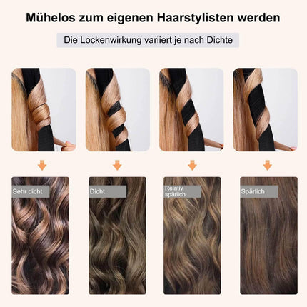 Heatless Curling Rod Headband Lazy Curler No Heat Curls Ribbon Hair Hair Curlers - Aimall
