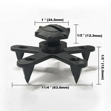 4Set Floor Mat Clips Set of Anti-Slip Fixing Retainers for Car Mats Removable