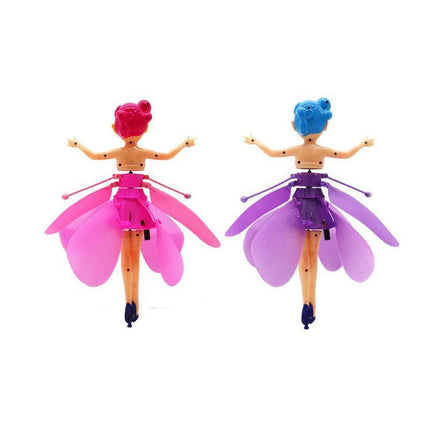 Flying Fairy Princess Doll Infrared Auto Induction Control Kids Toys Girls Gifts - Aimall
