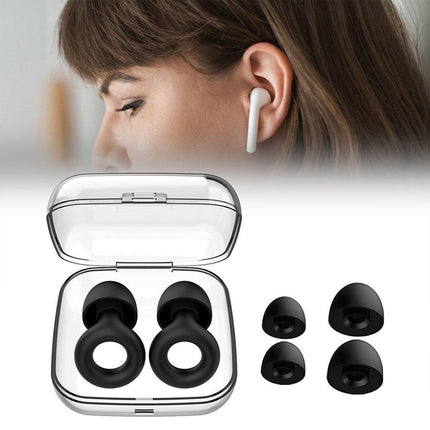 Anti-Noise Sleep Soundproof Earplugs Comfortable Foam Ear Plugs for Sleeping