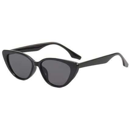 Unisex Womens Mens Retro Rapper Vintage Cat Eye Round Glasses Fashion Sunglasses - Aimall