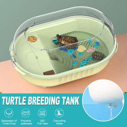 Household Large Turtle Jar Plastic Tank For Pet Reptile Turtle Care Supplies