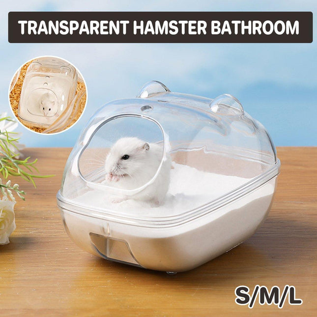 Dual-use Hamster Bathroom Toilet Nest Bath Basin Anti-splash Sand Pet Supplies