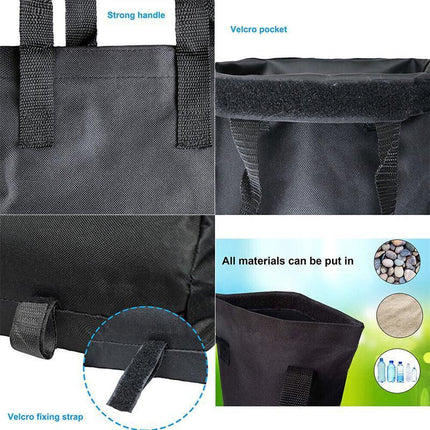 4PCS Fixed Garden Gazebo Foot Leg Feet Weights Sand Bags for Marquee Party Tent - Aimall