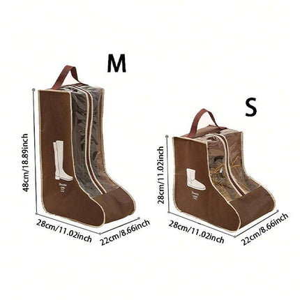 5pcs Portable Shoes and Boots Dust Bag Travel Storage Cover Organiser Pouch Set