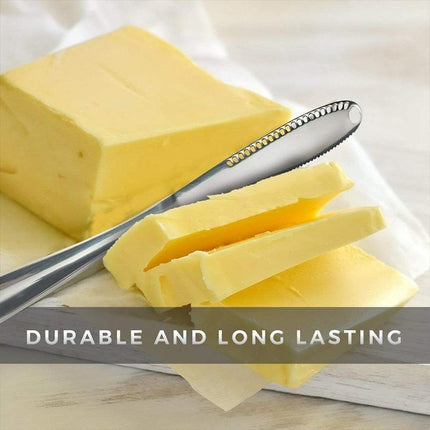 Sandwich Spreader Butter Knife Scraper Cheese Slicer Stainless Steel Spatula - Aimall
