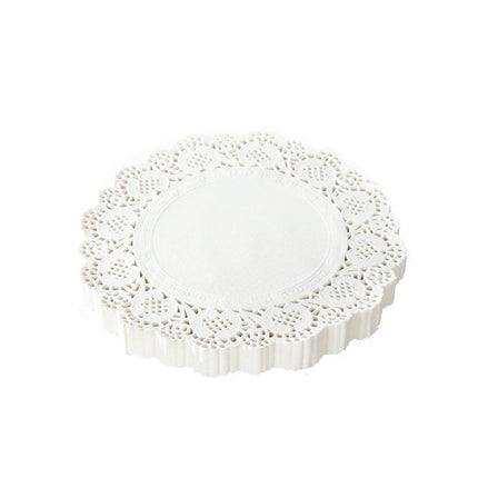 250pcs Baking Parchment Paper Flower Design Kitchen Oil Absorbing Cake Liners