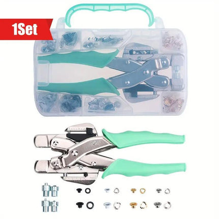 Air Eye Pliers Multi Function Variable Punching Pliers for Leather Craft DIY Use