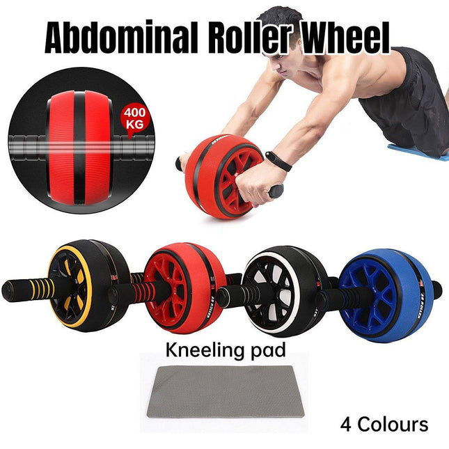 Abdominal Muscle Wheel Exercise Roller Fitness Equipment for Home Gym Men Women