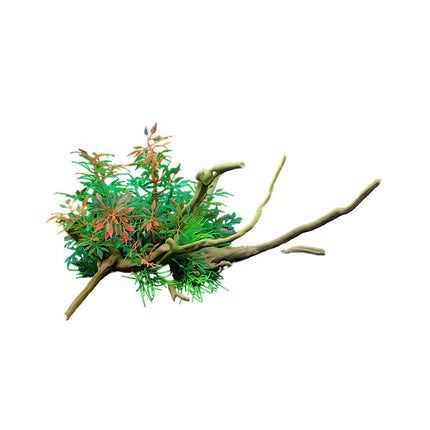 Aquarium Landscaping Decoration Artificial Wood and Plants Fish Tank Ornament
