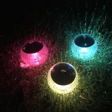 Multi Color Solar LED Underwater Floating Light Glow Swimming Pool Pond Spa Lamp - Aimall