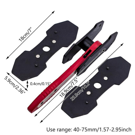 Ratchet Disc Brake Caliper Piston Spreader Separator Pad Press Wrench Tool Kit