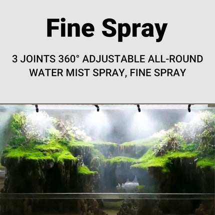 Reptile Pet Rainforest Tank Ecological Landscape Spray Atomization Mist System