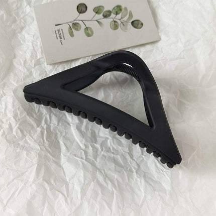 Women's Simple Hair Claws Clip Large Geometric Barrette Ponytail Clamp Hairpin - Aimall