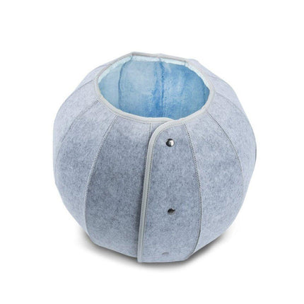 Collapsible Breathable Pet Bed Cat Nest Dog Cave Tunnel Semi Enclosed Mat
