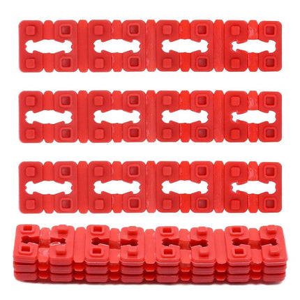 12/100pcs Red Switch and Receptacle Spacers Adjustable Depth Electrical Tool