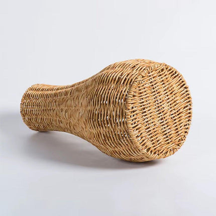 Imitation Rattan Woven Vase Decorative Flower Vase Arrangement for Home Decor
