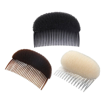 6PCS Combs Fluffy Hair Pad Heighten Hairpin Sponge Clips Forehead Heighten Women