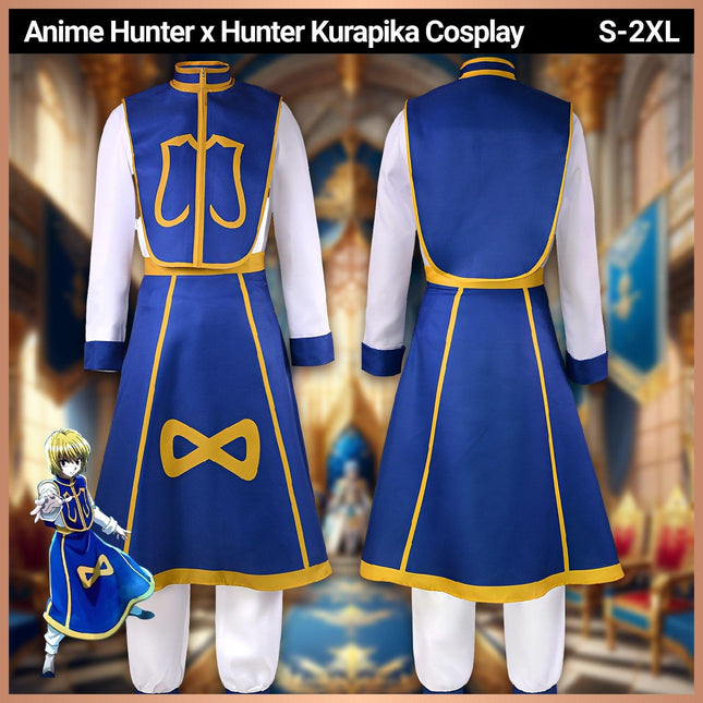 Full-time Hunter Cosplay Kurapika Kula Pickup Cos Cosplay Clothing Cross-border Source AU - Aimall