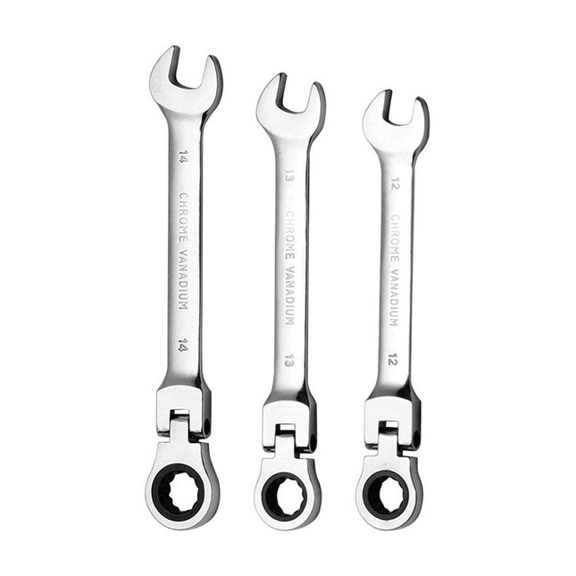 Adjustable Head Ratchet Wrench Dual Purpose Labor Saving Quick Spanner Tool