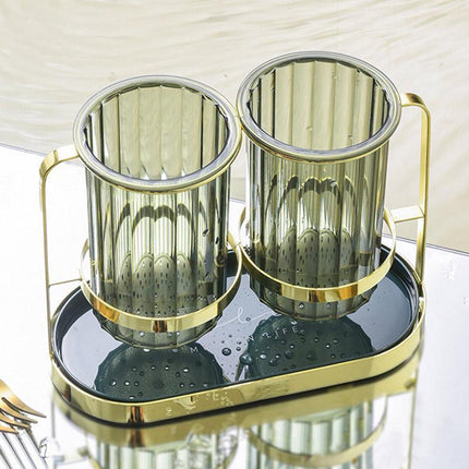 Light Luxury Chopsticks Storage Rack Household Kitchen Chopsticks Tube