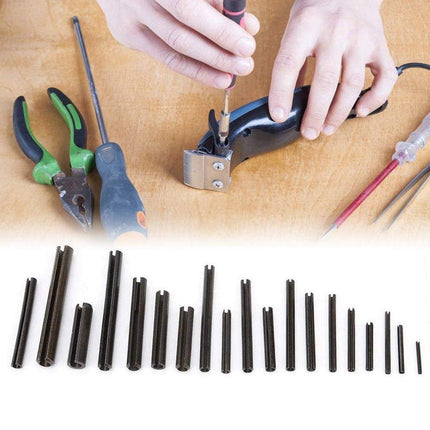 450PCS Roll Pin Assortment Kit Slotted Spring Tension Pins Fasteners Dowel
