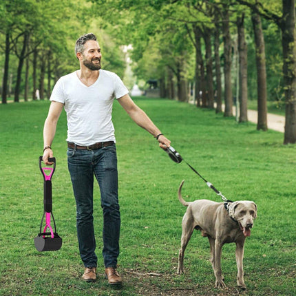 Long Handle Pet Waste Picker Durable Dog Poop Picker Easy Use Waste Removal Tool