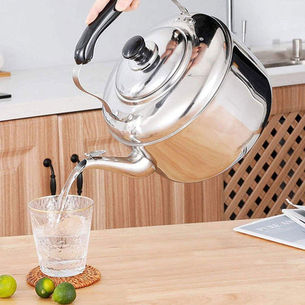 Large Capacity Stainless Steel Kettle for Home Restaurant Induction Cooker Safe