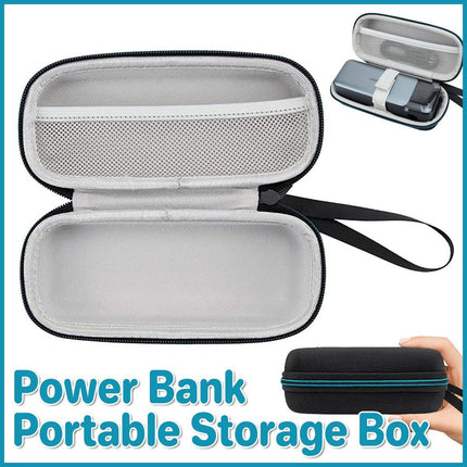 Portable Mobile Power Storage Bag Compact Charging Treasure Organizer Case Box