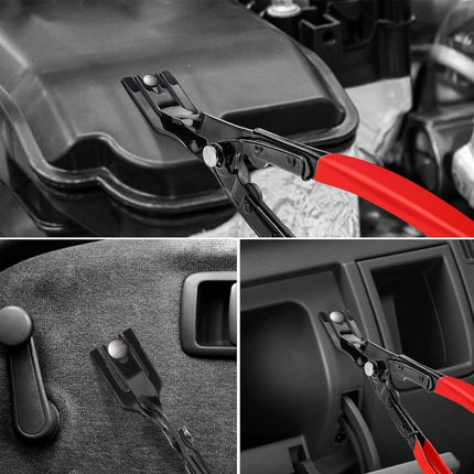 Car Lamp Plier Set Automotive Clip Remover Repair Tool 2PCS Separation Forceps